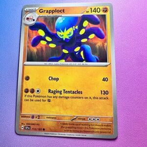 grapploct - 113/191 (common) — pokemon: surging sparks
